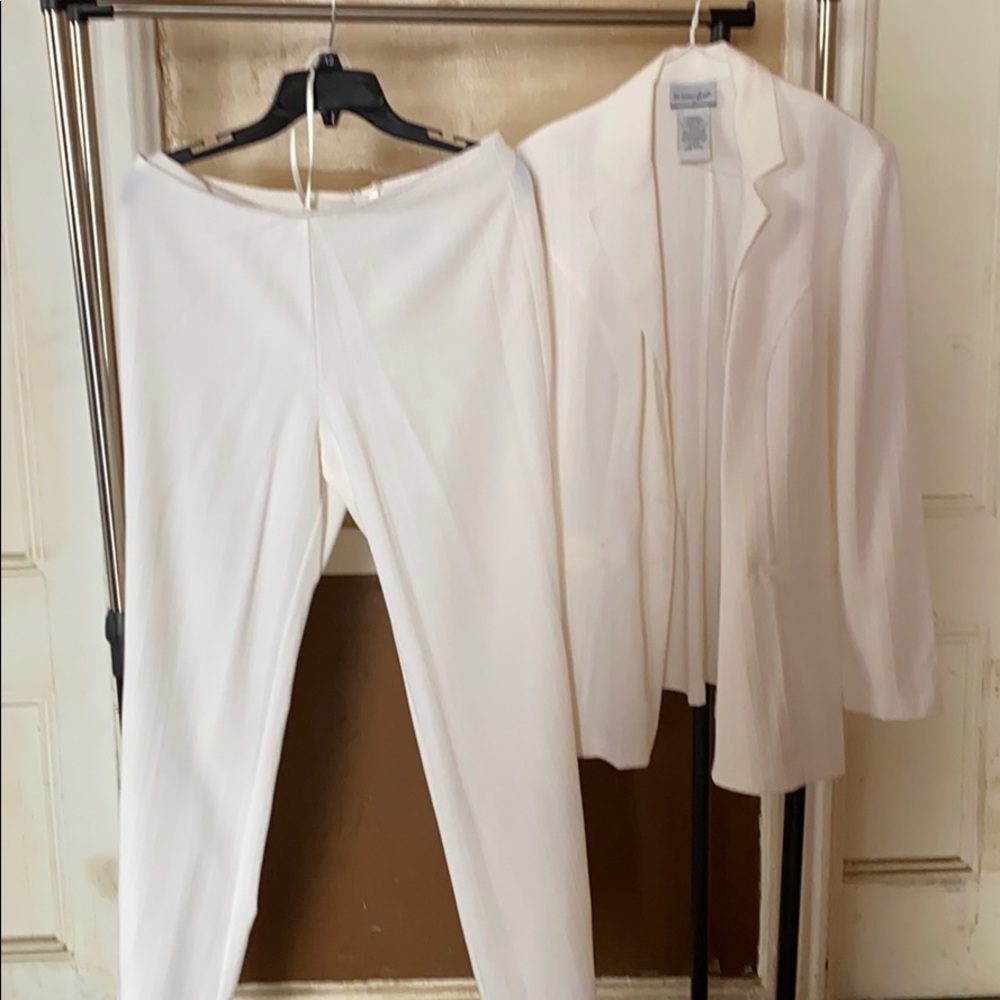 2 piece pant suit, yes my friends together:)